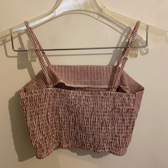 Shein Striped Crop Top/Skort Matching Set - Picture 4 of 6